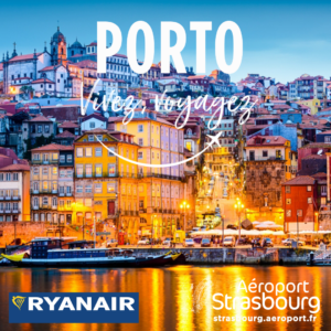 Nouveau : Porto avec Ryanair