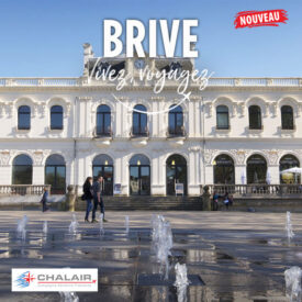 Nouveau : Brive avec Chalair !
