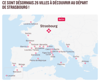 8 nouvelles destinations avec Volotea !