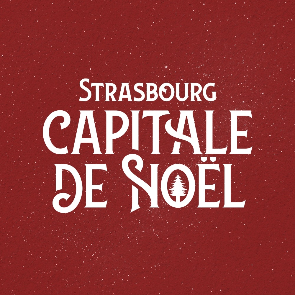 Logo de Strasbourg capitale de noël.