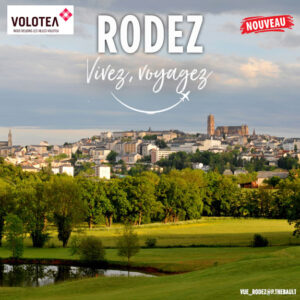 Nouveau : Rodez avec VOLOTEA !