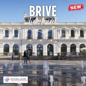 New : Brive with Chalair !