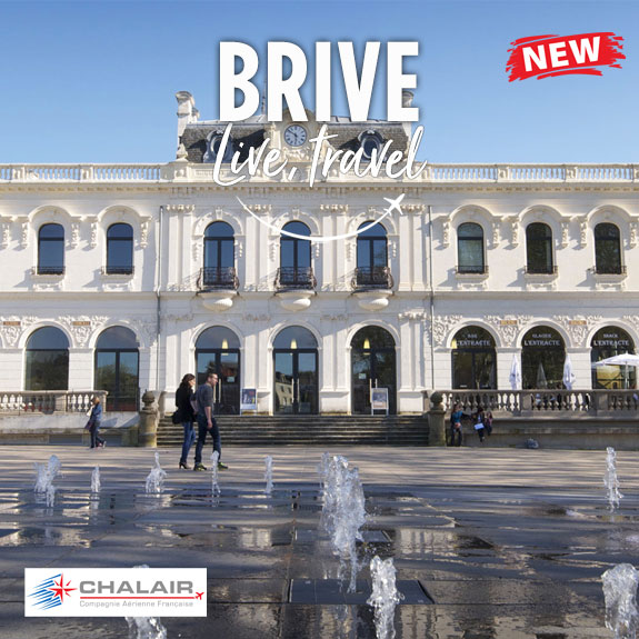 News - New : Brive with Chalair !