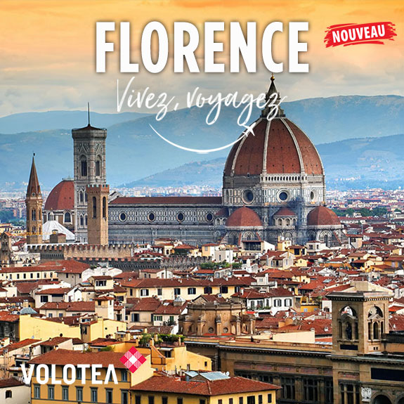 Actualités - Nouveau : Florence avec Volotea !