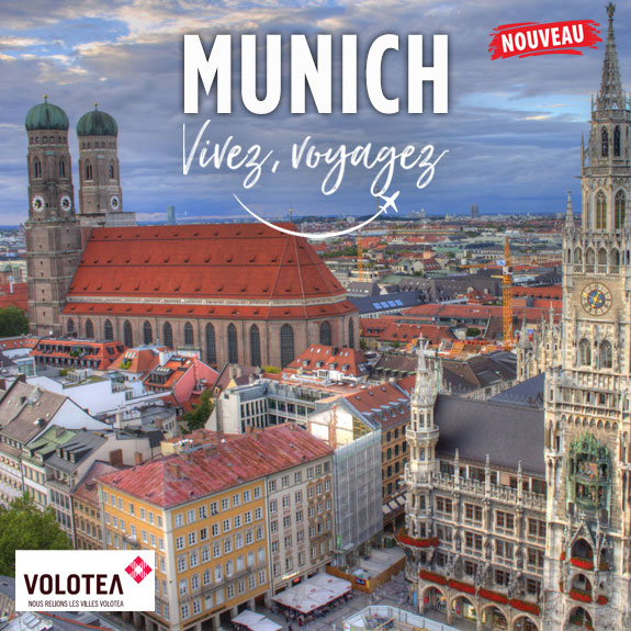 Actualités - Nouveau : Munich avec Volotea !